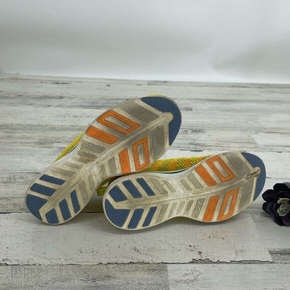 APL Techloom Pro Neon Yellow Lace Up Sneakers Athletic Running Size 8 - Picture 7 of 7